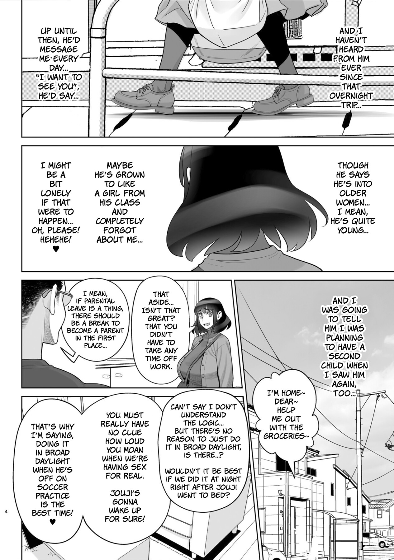 Hentai Manga Comic-Beautiful Wife Makimura Yukari Series 7 - Hot, Steamy, Baby-Making Sex With Her Son's Classmate!-Read-3